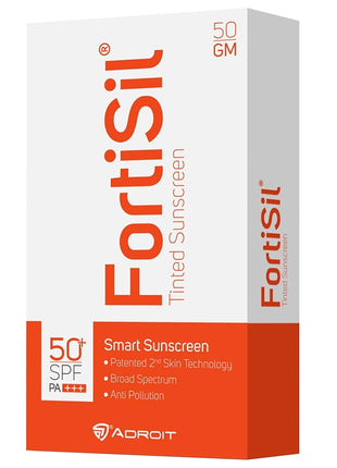 FORTISIL TINTED SUNSCREEN S 50G Pack of 2