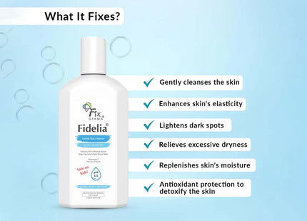 Fixderma Fidelia Gentle Skin Cleanser 250ml