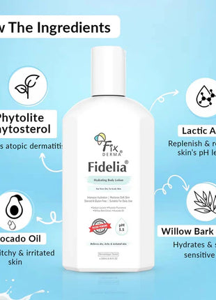 Fixderma Fidelia Hydrating Body Lotion 250ml