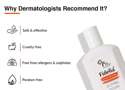 Fixderma Fidelia Strengthening Shampoo 250ml