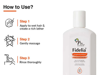 Fixderma Fidelia Strengthening Shampoo 250ml