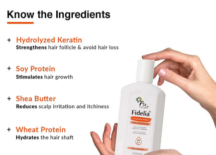 Fixderma Fidelia Strengthening Shampoo 250ml