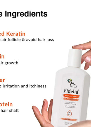 Fixderma Fidelia Strengthening Shampoo 250ml