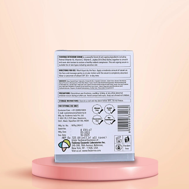 Fixderma Reticuram Serum for Ageing Skin 15ml