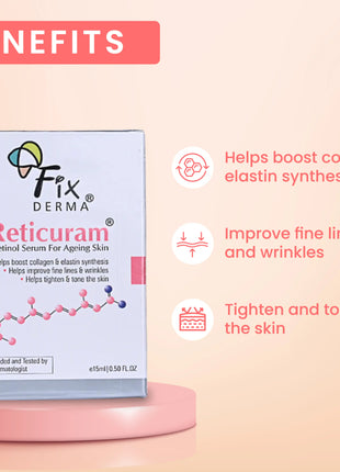 Fixderma Reticuram Serum for Ageing Skin 15ml