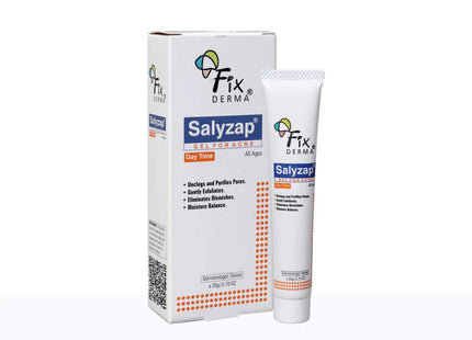 Fixderma salyzap gel for acne 20g day time