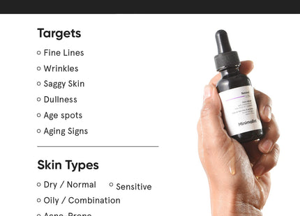 retinol minimalist serum