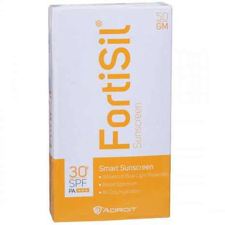 FORTISIL SPF 30+ SUNSCREEN 50gm  pack of 2