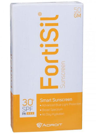 FORTISIL SPF 30+ SUNSCREEN 50gm  pack of 3