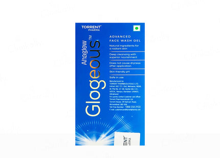 Glogeous Advanced Face Wash Gel (New Pack) 100gm