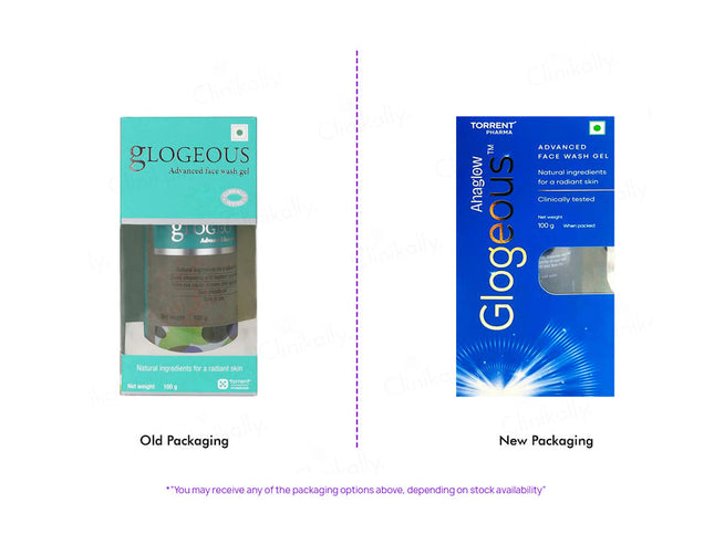 Glogeous Advanced Face Wash Gel (New Pack) 100gm