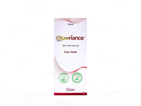 New Glowriance skin renewing face wash 100ml