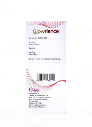 Glowriance Skin Rejuvenating Face Wash, 100 ml