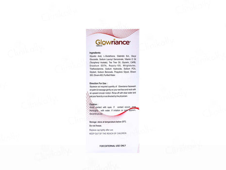 Glowriance Skin Rejuvenating Face Wash, 100 ml