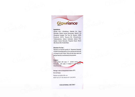 GLOWRIANC FACE WASH CANIXA