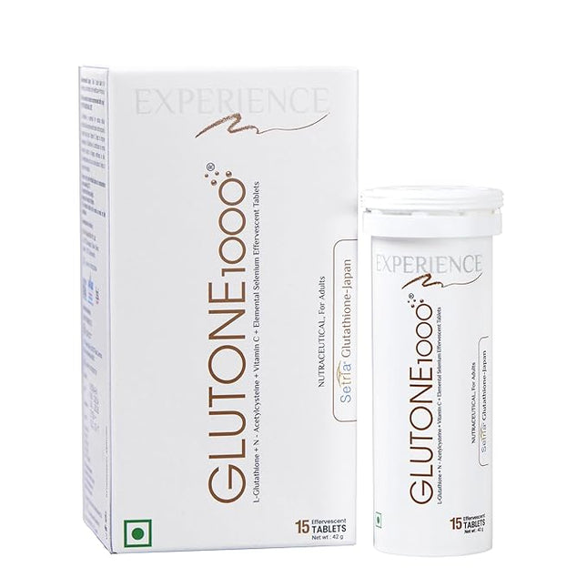 Glutone 1000 Setria L-Glutathione Tablets for Radiant