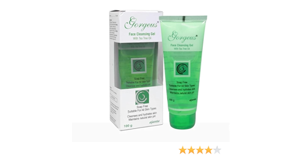 Gorgeus face cleansing gel ingredients