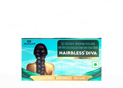 Hairbless Diva Nutraceutical Tablet For Women