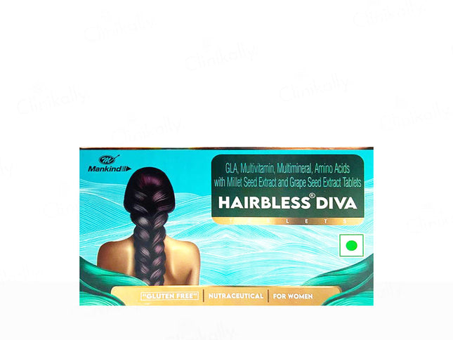 Hairbless Diva Nutraceutical Tablet For Women