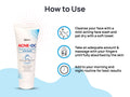 Step to use Acne OC Moisturiser