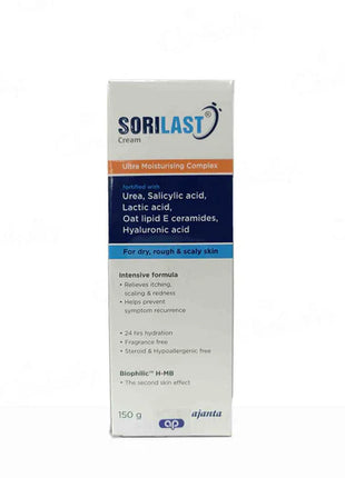 Sorilast ultra moisturising cream 150g pack of 2