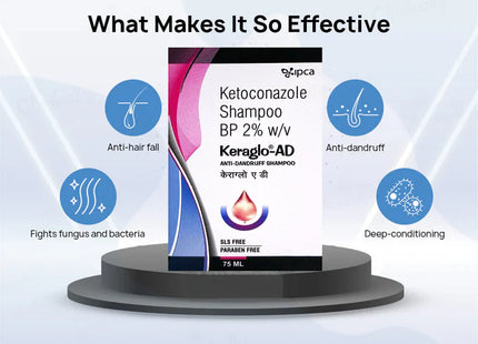 IPCA Keraglo AD shampoo 75ml