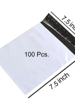 0920 Tamper Proof Courier Bags (7_5x7_5 Inch) Pack Of 100pcs