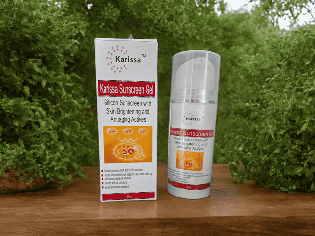Silicon Sunscreen with Skin Brightening