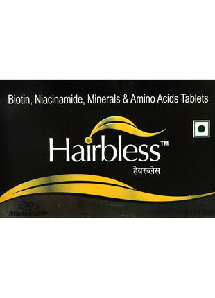 Hairbless tablets 15 tab pack of 2 30tab box