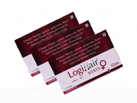 Logihair Women 10strip pack of 3