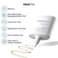 Seekcaus Lumiveil Hyperpigmentation Sunscreen SPF 50 PA++++ | Prevents Hyperpigmentation Recurrence | Blue Light Protection | Alpha Arbutin | Lightweight Fluid Sunscreen | Broad Spectrum UVA UVB Protection | 50ml