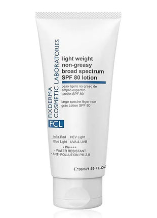 FCL Light Weight Sunscreen Lotion SPF80 50ml