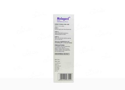 Melagard Matte Sunscreen Gel SPF 30+ PA+++ 50g