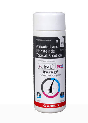 Hair 4U Pro Solution 60ml | Glenmark