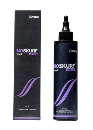 Noskurf Anti Dandruff Lotion /Contains Climbazole, Piroctone Olamine & Zinc Pyrethione, 150 ml KarissaKart