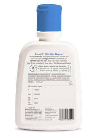 Cetaphil OS Oily Skin Cleanser, 125ml