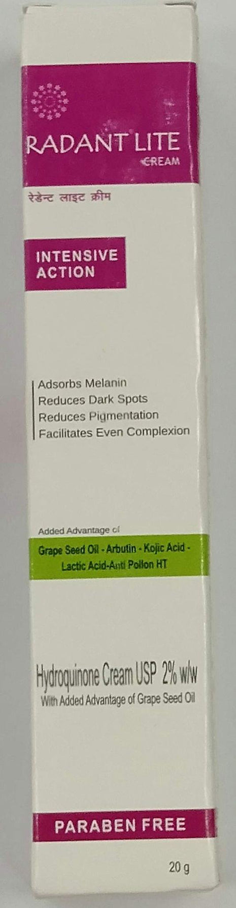 Percos Radant Cream, 20g KarissaKart