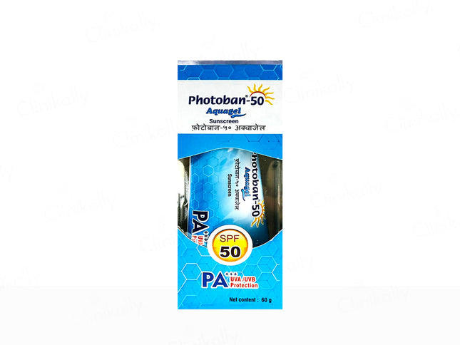 MICRO Photoban Sunscreen 50 Aquagel With Spf 50, 60 g
