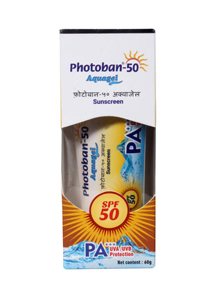 MICRO Photoban Sunscreen 50 Aquagel With Spf 50, 60 g