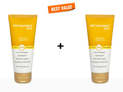 Photostable Gold Matte Finish Sunscreen Gel SPF 55
