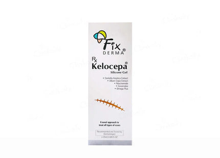 Fixderma Kelocepa Silicone Scar Gel 25ml