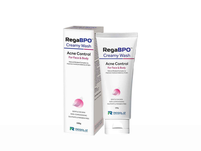 Rega-BPO Acne Control Creamy Wash 100gm