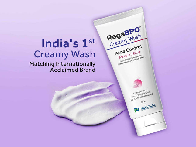 Rega-BPO Acne Control Creamy Wash 100gm
