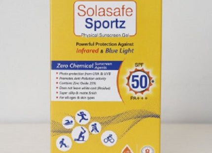 SPF 50 PA+++ Regaliz Sportz Physical Sunscreen Gel

