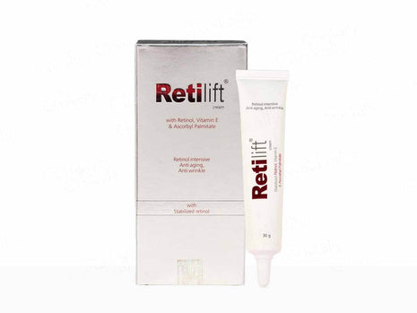 Retilift Cream with Retinol & Vitamin E | Anti-Ageing, Anti-Wrinkle Eye Contour Care 30g