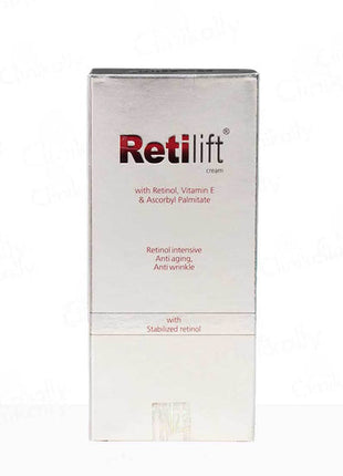 Retilift Cream with Retinol & Vitamin E | Anti-Ageing, Anti-Wrinkle Eye Contour Care 30g