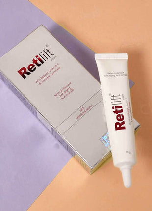 Retilift Cream with Retinol & Vitamin E | Anti-Ageing, Anti-Wrinkle Eye Contour Care 30g