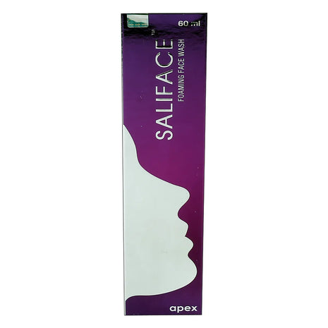 Saliface foaming face wash 60ml pack of 2