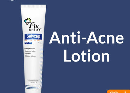 Fixderma salyzap lotion for acne 20ml night time