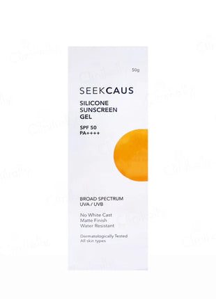 Seekcaus Silicone Sunscreen SPF50 gel 50g